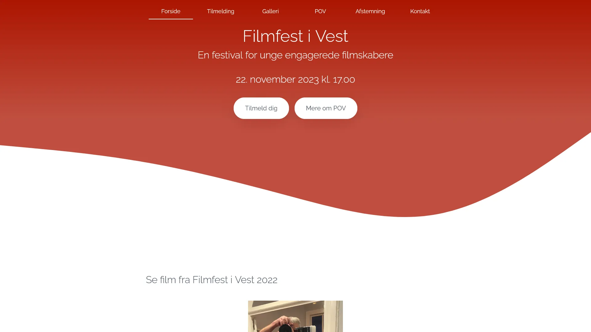 Online filmplatform til Filmfest i Vest